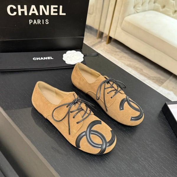 CC 26s Cambon Oxfords Suede Leather 168046