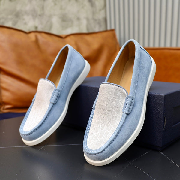 CD GRANVILLE BASIC LOAFER LIGHT BLUE-GRAY JACQUARD