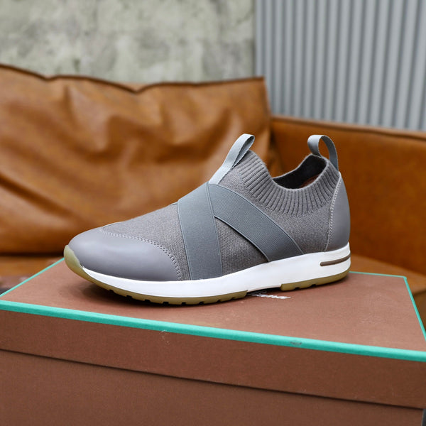 LP 360 SNEAKERS CASUAL IN MAGLIA DI LANA GRIGIA