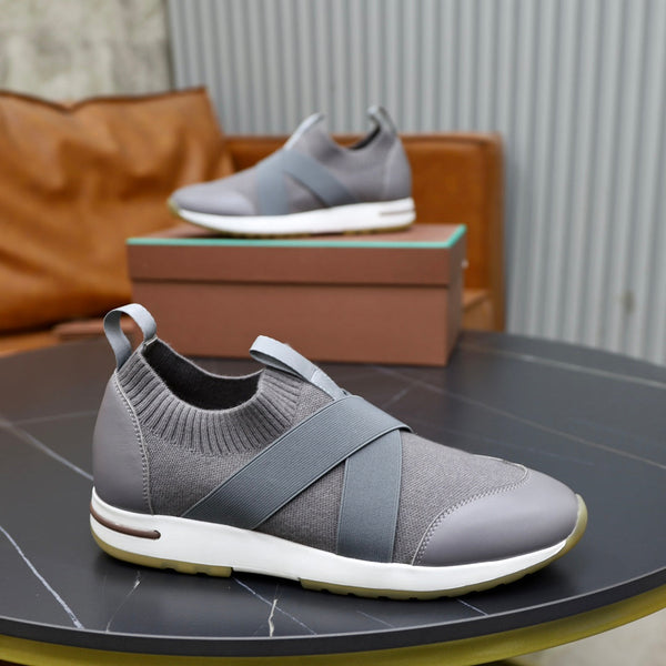 LP 360 SNEAKERS CASUAL IN MAGLIA DI LANA GRIGIA