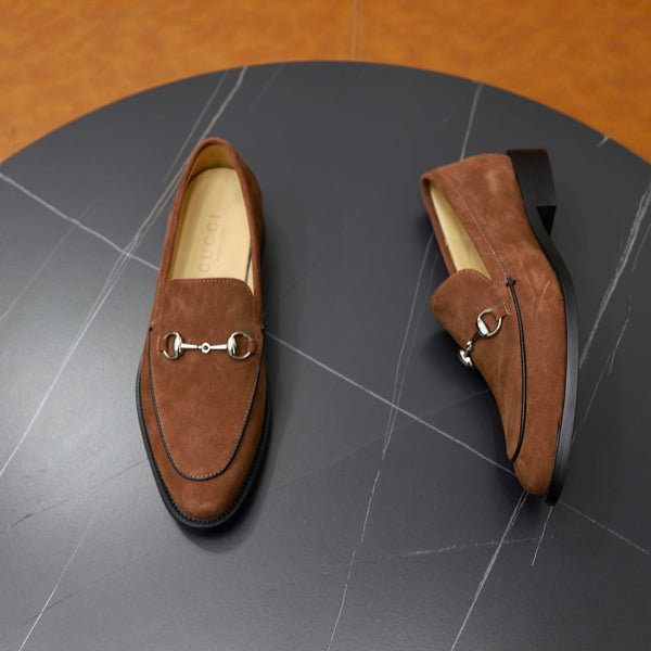 GG Men's Jordaan Loafer Brown Suede 560882