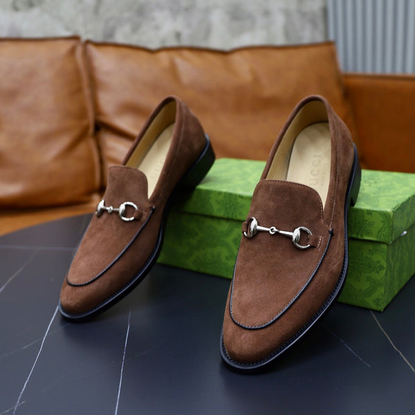 GG Men's Jordaan Loafer Brown Suede 560882