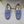 GG Men's Horsebit Loafer Blue Suede 600387