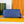 saint louis gm 40 blue canvas chevroches calfskin