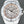 J12 Automatico in ceramica bianca con numeri di diamanti e quadrante rosa 