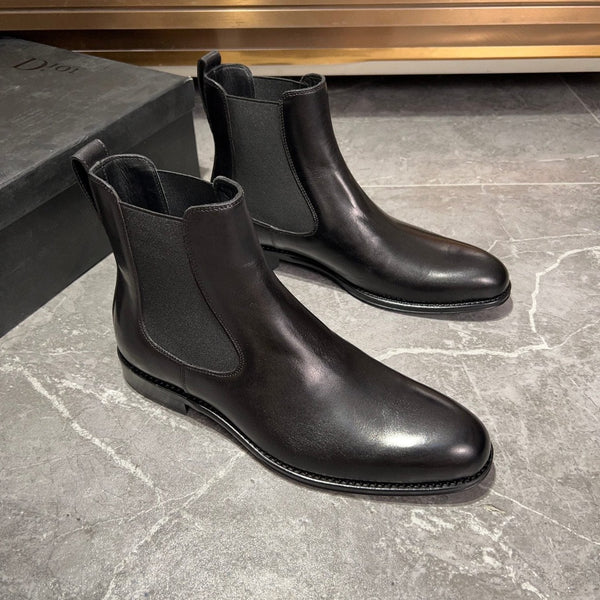 CD CHELSEA BOOT BLACK CALFSKIN