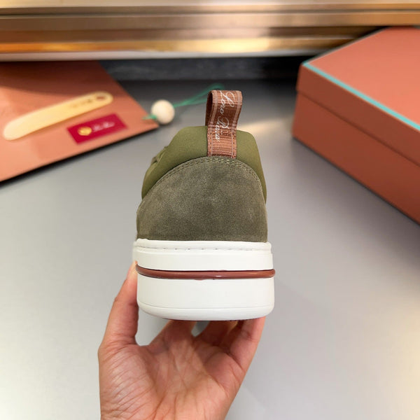 LP NEWPORT WALK SNEAKERS SCAMOSCIATO OLIVA