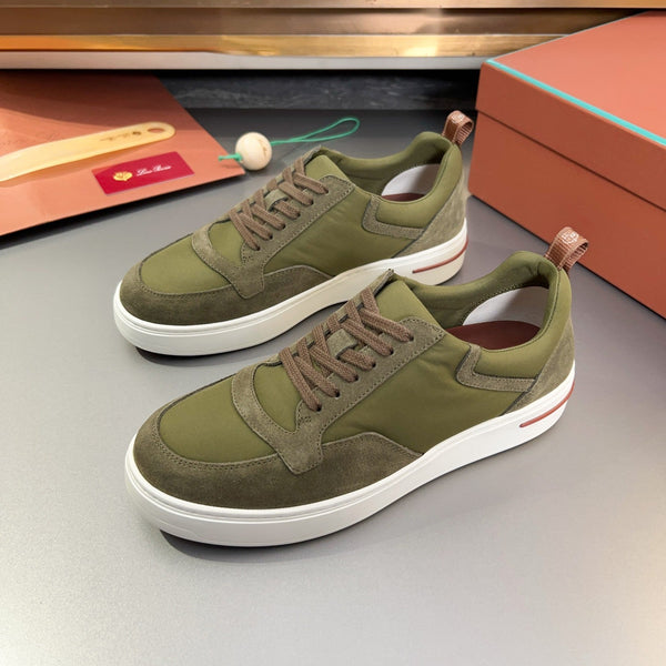 LP NEWPORT WALK SNEAKERS SCAMOSCIATO OLIVA