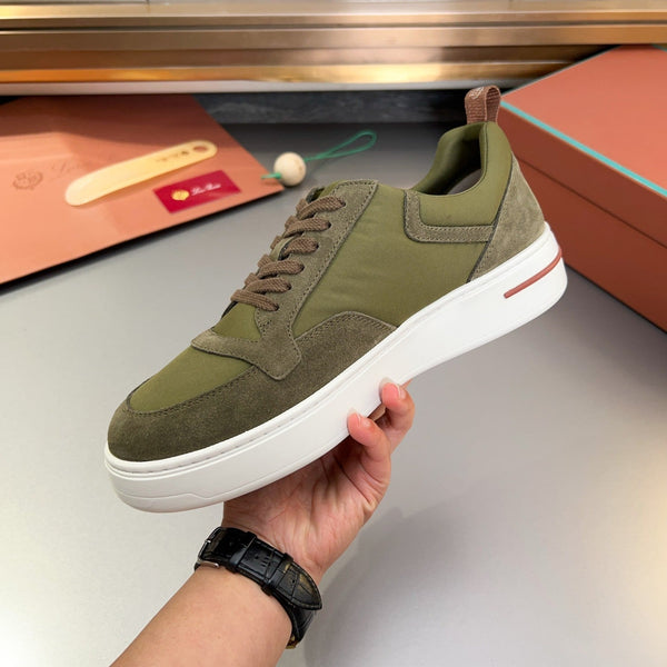 LP NEWPORT WALK SNEAKERS SCAMOSCIATO OLIVA