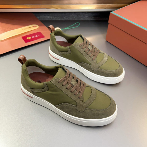 LP NEWPORT WALK SNEAKERS SCAMOSCIATO OLIVA