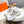 HM Men's Sneaker White Calfskin Suede 601281