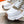 HM Men's Sneaker White Calfskin Suede 601281