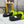 GG Men's Slide Green Sheepskin Rubber 540095