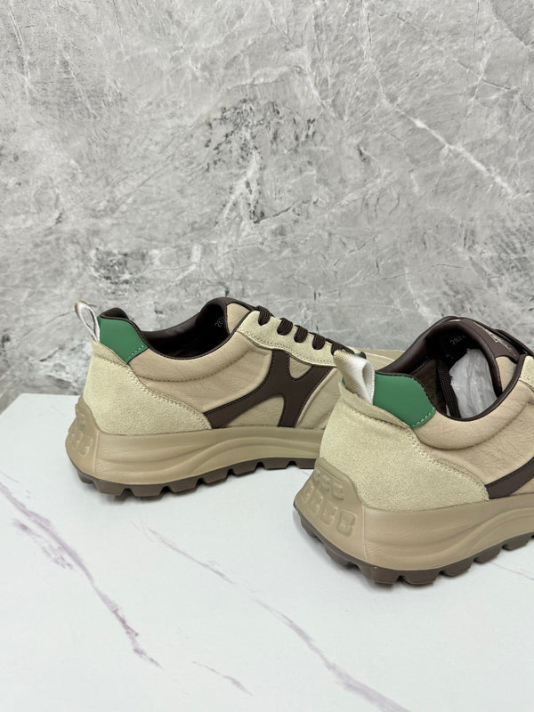 HM Men's Sneaker Beige Suede 602094