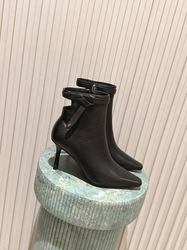 Jimmy Camie Ankle Boot 80 Black Leather 533023