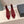 Alaia 2025 Ankle Boot With Patent Leather Cap Toe Red Suede 556088