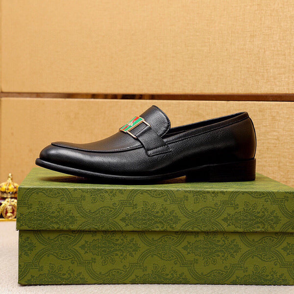 GG Men's Loafer Black Calfskin 745517