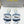 CD 26s Floral Embroidered Sandals White Blue Canvas 683028