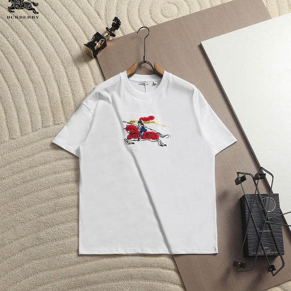 Burberry Men Oversized T-Shirt White Cotton