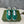 GG Low Sneaker Pine Green Canvas Suede Calfskin