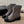Chanel Electric Show Ankle Boot jBrown and Black Leather 507523
