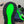 CD Sneaker B35 In Green Mix White Black Calfskin And Fabric  113119