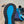 CD Sneaker B35 In Blue Mix White Black Calfskin And Fabric 113121