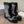 CD D-Unit Ankle Boot In White Mix Black Tweed Fabric And Cowhide 113476