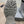 MATTE GRAY SCULPTED RUBBER BOOTS WITH GOLD MONOGRAM