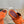 LP 25C Thong Slide Sandal Kyoto Orange Suede 208110