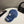 Cappello Celin in tessuto denim blu 210351