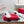 VL 25s Upvillage Sneakers In White Mix Red Lambskin