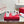 VL 25s Upvillage Sneakers In White Mix Red Lambskin