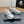 CC Sneaker In White Mesh Fabric Print Logo 149838
