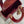 mini lady 17 wine patent calfskin
