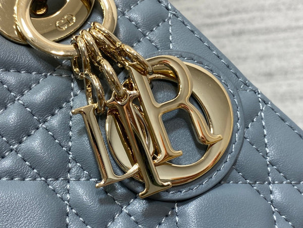 mini lady 17 raf blu pelle di agnello