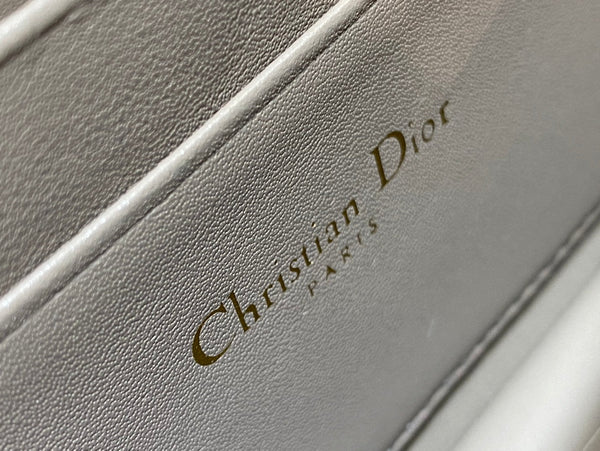 my cd mini 21 dark brown lambskin