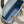 Lady Bag 20cm Celeste Blue Grey Lambksin