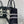 MEDIUM BOOK TOTE 36 IN BLACK MIX WHITE CANVAS 226507