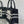 BOOK TOTE 26 IN BLACK MIX WHITE CANVAS 226506