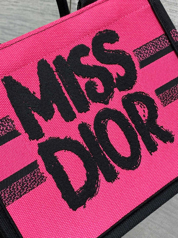 BOOK TOTE 26 CM IN COLORFUL CANVAS 226509