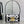 BORSA PICCOLA 22 FLAP IN PELLE DI AGNELLO BIANCO E NERO CON FERRAMENTA ORO