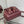 SMALL 23 CARO BACKPACK IN PLUM PURPLE MACROCANNAGE LAMBSKIN