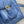 SMALL 20 CARO BACKPACK IN ROYAL BLUE MACROCANNAGE LAMBSKIN