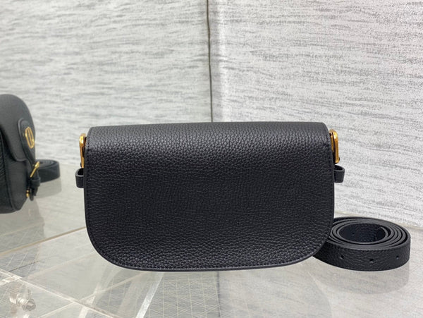 MINI 21 BOBBY BAG IN PELLE DI AGNELLO NERA