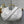 WALK IN PURSE 36 BAG WHITE LAMBSKIN WITH GOLD HARDWARE