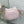 MONTAIGNE MINI 18 BUCKET BAG WITH DRAWSTRING IN BABY PINK LAMBSKIN