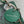 MINI 17 BORSA DA DONNA IN PELLE DI AGNELLO CON MOTIVO SERPENTE NERO E VERDE FORESTA