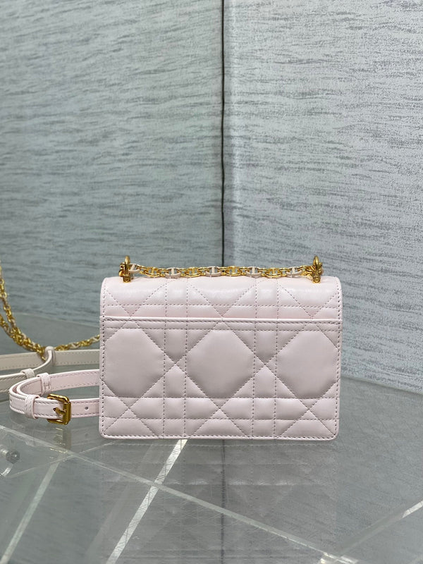 CD Miss Caro 17 Bag Pelle di vitello rosa chiaro 246427