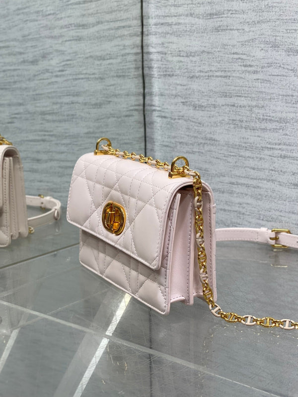 CD Miss Caro 17 Bag Pelle di vitello rosa chiaro 246427